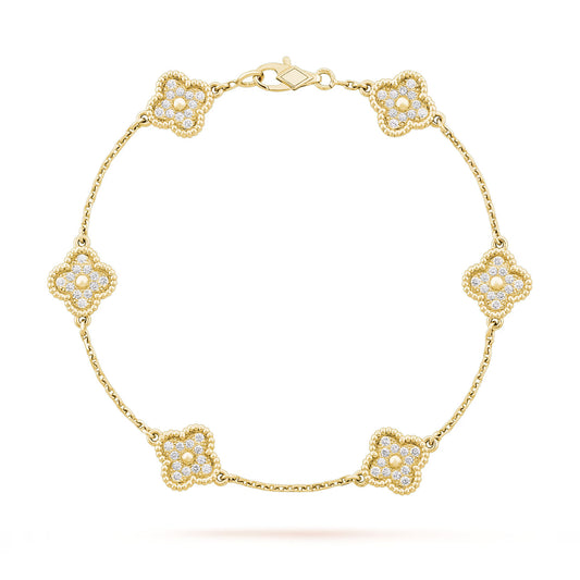 Eliph Sweet Zircon Bracelet - Gold