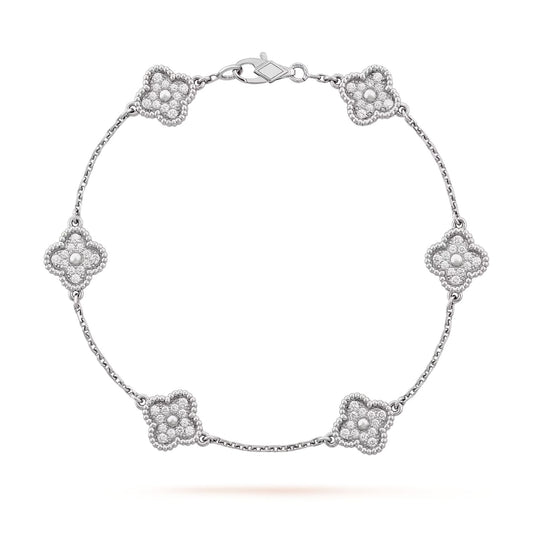 Eliph Sweet Zircon Bracelet - Sliver