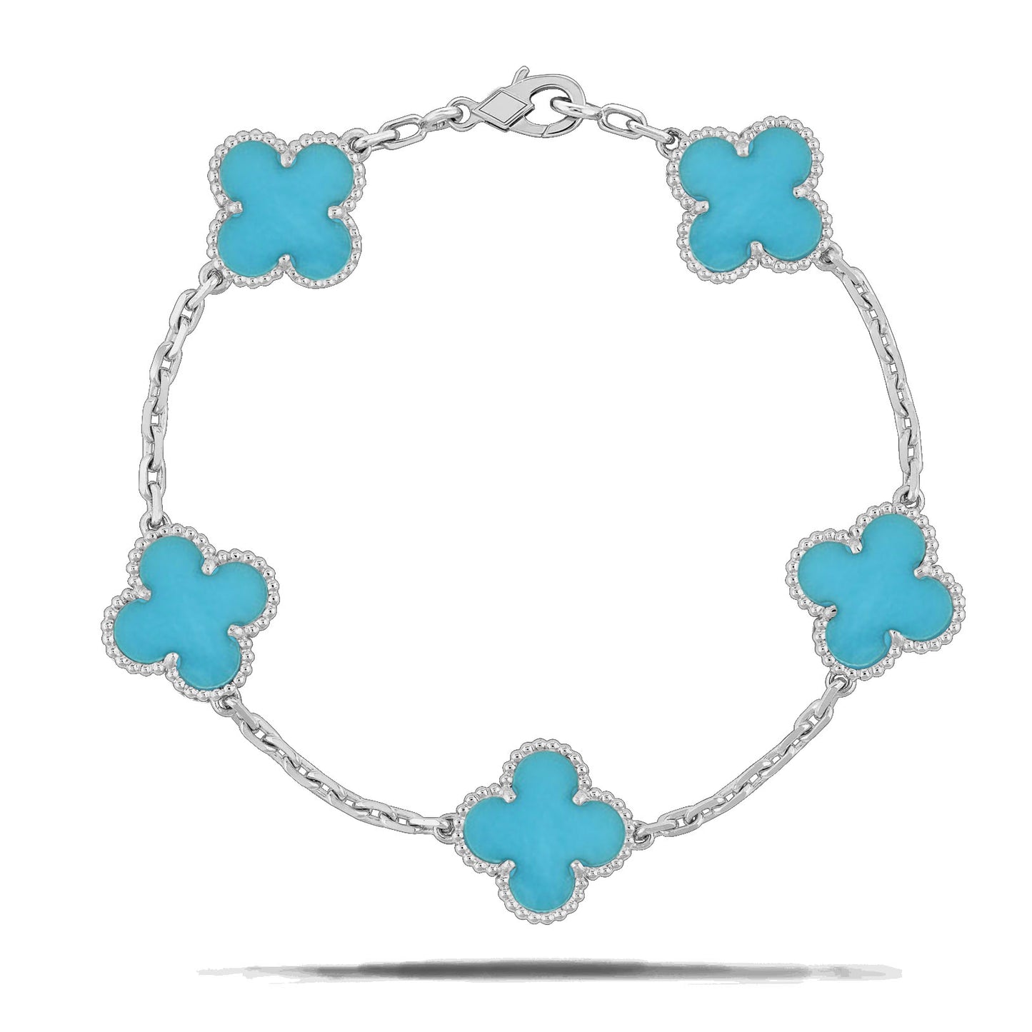 RayRay Clover Bracelet — Sliver