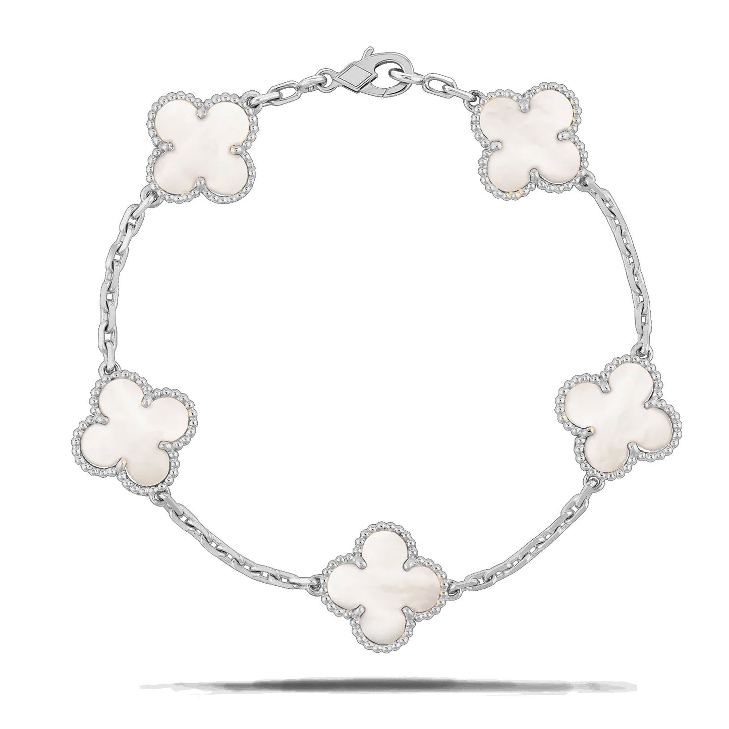 RayRay Clover Bracelet — Sliver